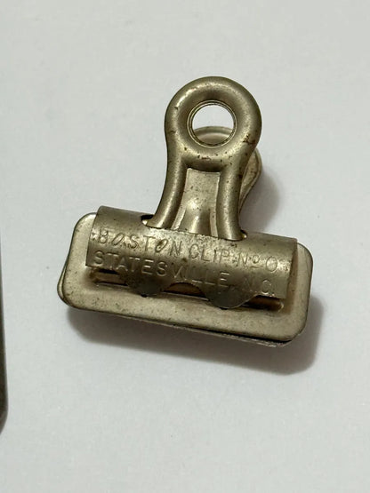 Clipes Metálicos Antigos Boston Clip N3 E N0 Hunt Mfg USA