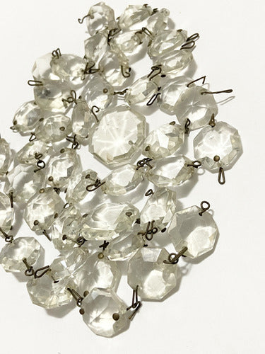 Pingentes Em Formato Diamante Para Lustre De Cristal Antigo