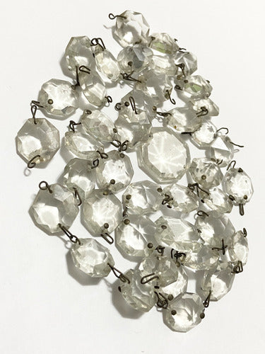 Pingentes Em Formato Diamante Para Lustre De Cristal Antigo