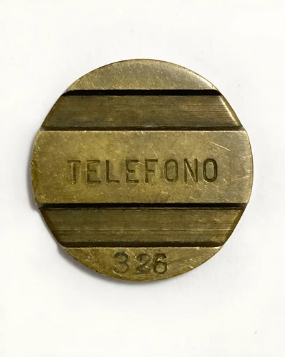 Ficha Telefônica Antiga Telefono No 326