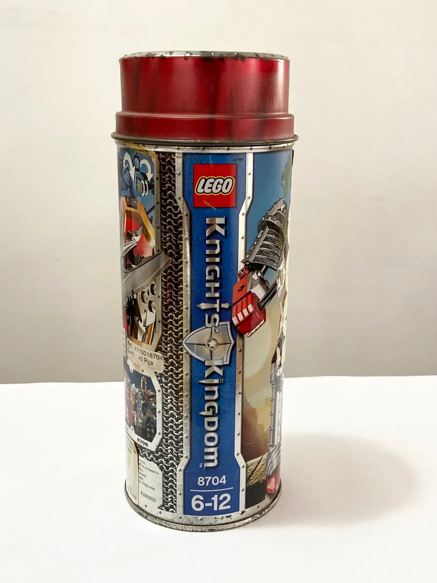 Lata Colecionável Lego Sir Adric Knights Kingdom (vazia) Sir Adric