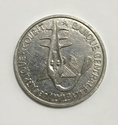 Moeda Antiga África Ocidental 100 Francos 2012