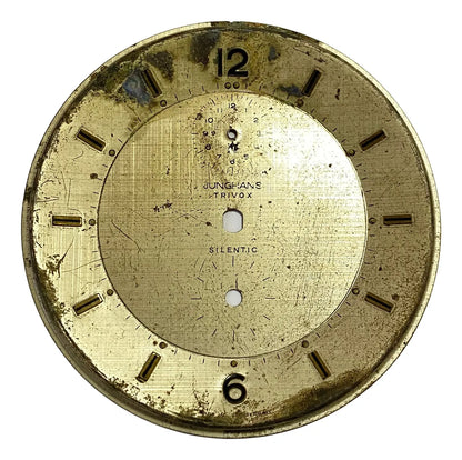 Mostrador Relógio Antigo Junghans Trivox Silentic