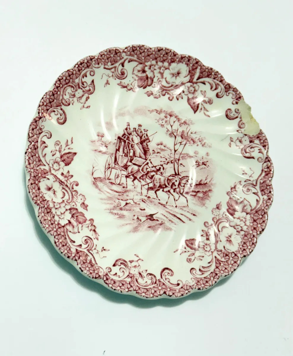 Prato Antigo Johnson Bros Inglaterra Hunting Country