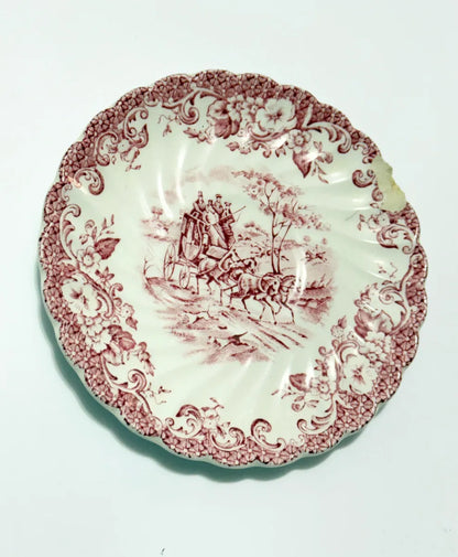 Prato Antigo Johnson Bros Inglaterra Hunting Country