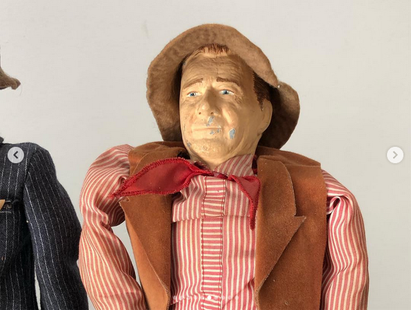 Coleção de Bonecos Antigos - Comediantes Clássicos