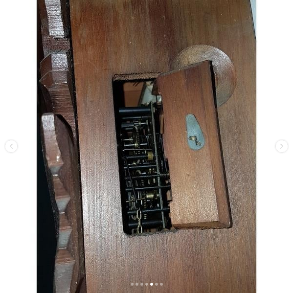 Antigo Relógio Cuco H Modelo 201 Ano 1952