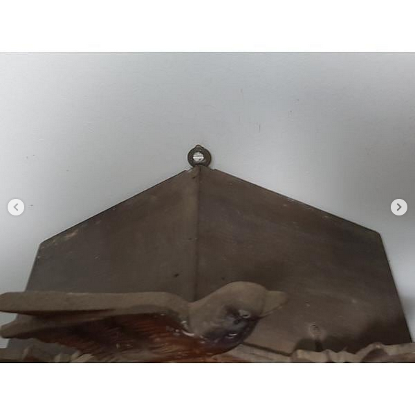 Antigo Relógio Cuco H Modelo 201 Ano 1952