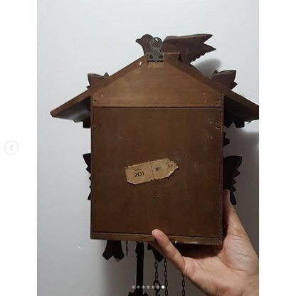 Antigo Relógio Cuco H Modelo 201 Ano 1952