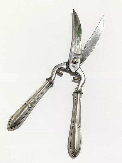 Tesoura Antiga Trinchante Em Inox Eberle Cozinha