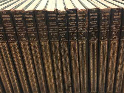 Enciclopédia Antiga Britânica 1910 Arte Ciência Literatura