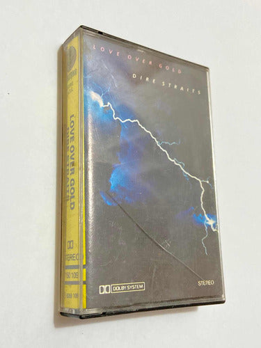 Antiga Fita Cassete K7 Dire Straits - Love Over Gold 1982