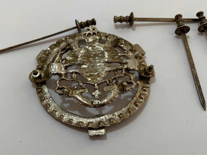 Mini Espada Antiga Palito Para Petiscos Cor Prata