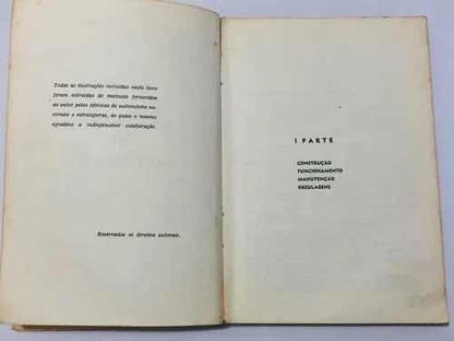 Livro Manual Antigo Manutenção De Automóveis Vw Ford Gm