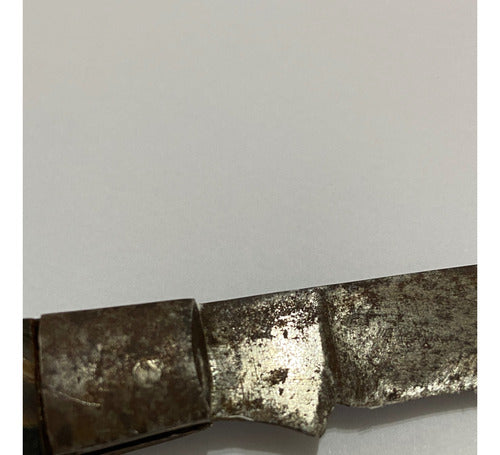 Antigo Canivete Com Marca