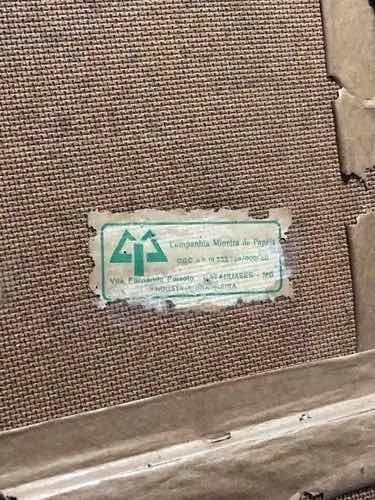 Quadro Reprodução Antiga Arlequim - Cândido Portinari