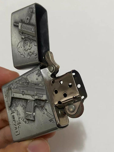 Isqueiro Antigo Mp7a1 Arma Kantai 1989