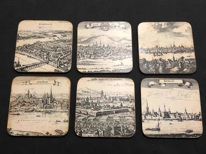 Fotos Antigas Europa Em Placa De Madeira