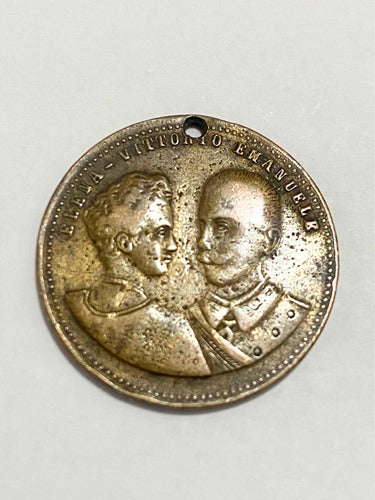 Medalha Antiga Roma Intangibile 1896 - Itália Unificada