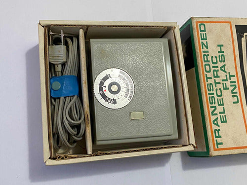 Flash Eletronico Antigo Japones Kakonet Camera Antiga