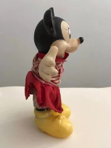 Boneca Minnie Antiga Rara Anos 80 Feita Na Coreia