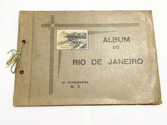 Álbum Fotográfico Antigo Rio De Janeiro N 3
