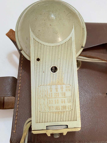 Flash Fotográfico Antigo Alemão Pic 1122 Com Case