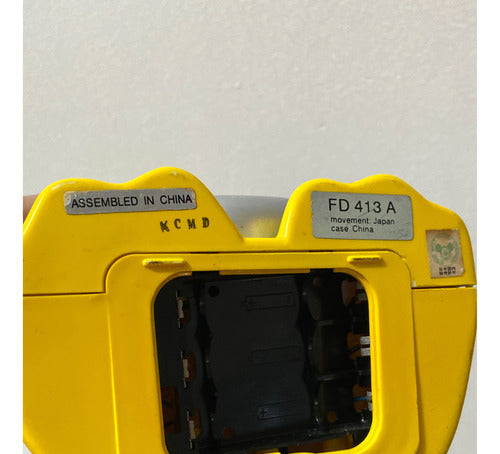 Raro Relógio Despertador Pato Donald Brinquedo Disney Japão