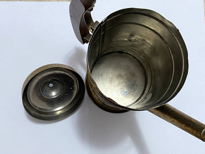 Cafeteira Antiga Bule Dourado