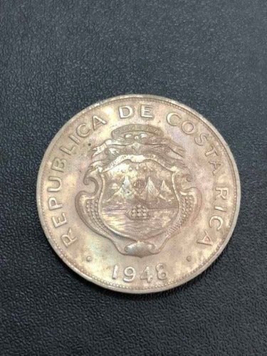 Moeda Antiga 1948 Costa Rica 1 Colon