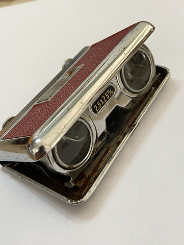 Antigo Binóculos De Ópera Portátil 25mm Pocket Japan