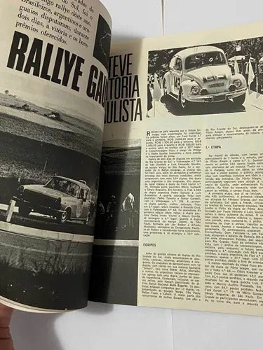 Antiga Revista Auto Esporte 1969 Automoveis