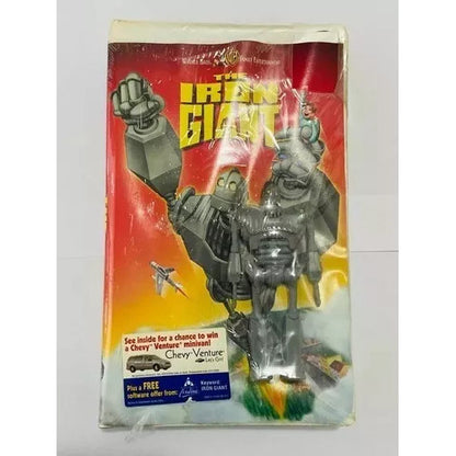 Antiga Fita Vhs Com Boneco The Iron Giant Warner Bros - Lot1