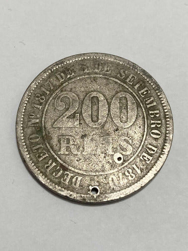Antiga Moeda 200 Reis 78