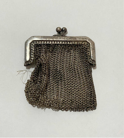 Porta Moedas Antigo Alpaca