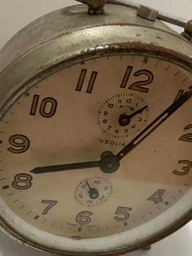Relogio Despertador Italiano Veglia No Estado