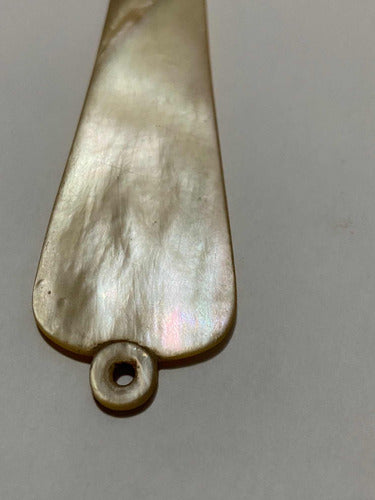 Calçadeira Antiga Em Madrepérola