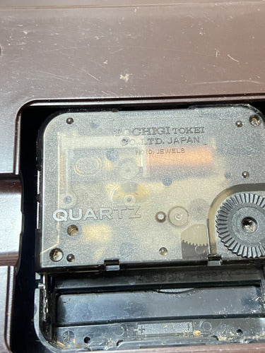 Relógio Antigo Livro World Globo Tochigi Token Japan Quartz