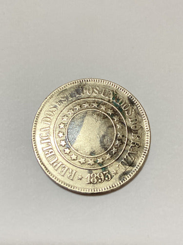 Moeda Antiga 200 Réis 1893