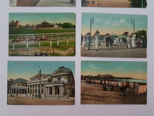 Colecão Cartões Postais Raros Antigos Uruguai Lote 2