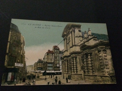 Cartões Postais Antigos Coloridos Le Havre França