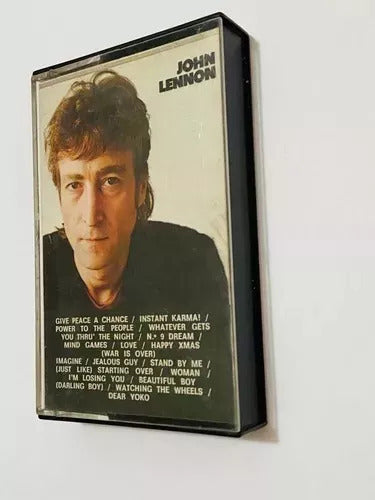 Fita Cassete K7 Antiga John Lennon Collection