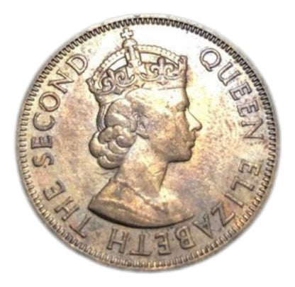 Moeda Antiga 1955 Chipre 5 Mils