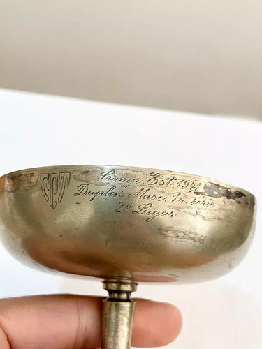 Taça Antiga Wolff Cor Prata