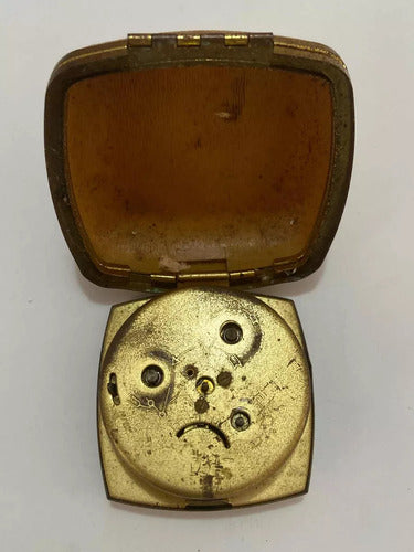 Relógio Antigo De Mesa Kaiser Western Germany Alemão