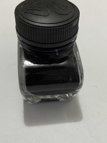 Tinta Para Caneta Pelikan 4001 Germany Blue Black Antiga