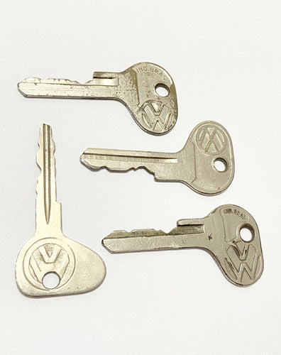 Chaves Antigas Volkswagen Lote 4 Fusca Kombi Brasilia