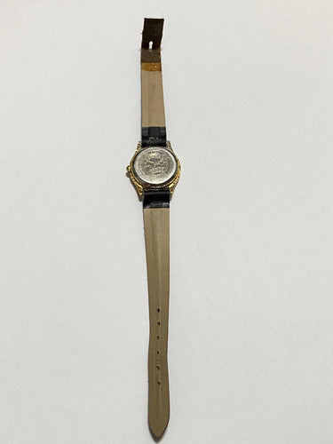 Relógio Antigo Mondaine Quartz Dourado Pzfm 059