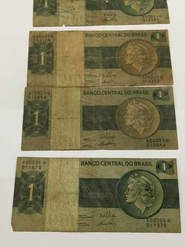 Cédulas Antigas Brasil 1 Cruzeiro