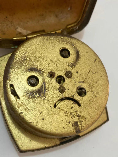 Relógio Antigo De Mesa Kaiser Western Germany Alemão